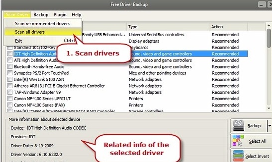 Free Driver Backup