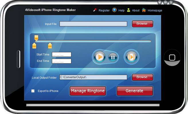 4Videosoft iPhone Ringtone Maker 7.0.10