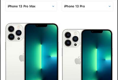 iphone13pro和max区别详情